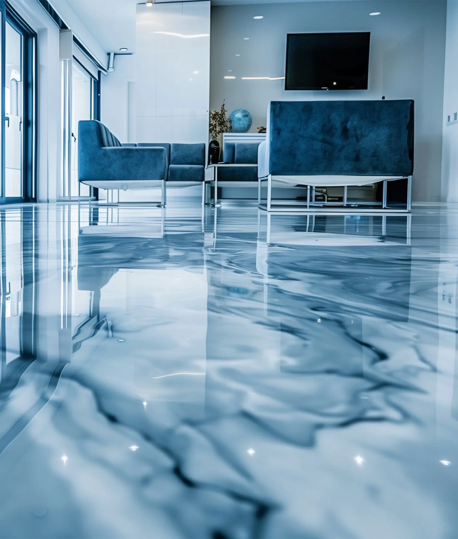 Metallic Epoxy Floor